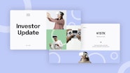 Investor Update Template Essential Slides Pitch