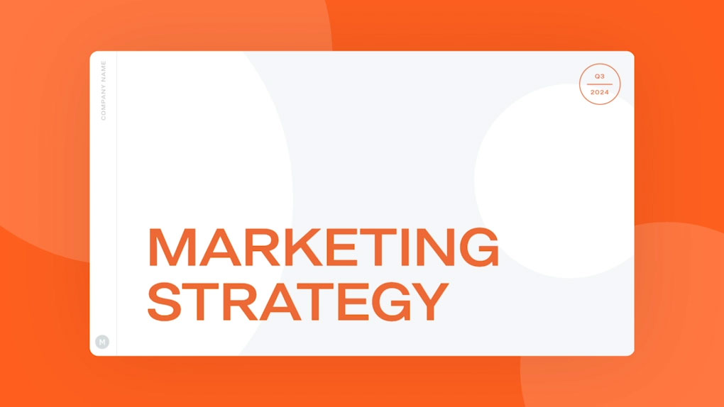 Marketing strategy template